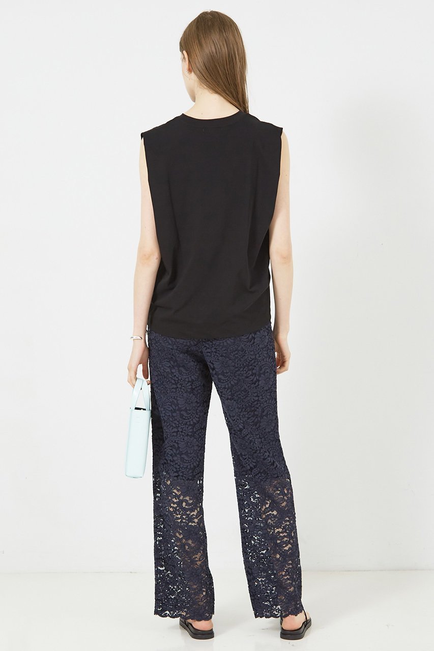 【デザイン ワークス/DESIGN WORKS】のハイゲージノースリーブ 人気、トレンドファッション・服の通販 founy(ファニー) 　ファッション　Fashion　レディースファッション　Fashion for Women　トップス・カットソー　Cut & Sew Tops　キャミソール&ノースリーブ　Camisoles & Sleeveless Tops　シャツ・ブラウス・オフィスカジュアル　Elegant Blouses & Button-Ups　ロングTシャツ・Tシャツ　Longline T-Shirts & Tees　カットソー・ベーシックTシャツ　Cut-and-Sewn Tops / Stretch Tees & Basics　カットソー　Cut and Sewn Top　キャミソール　Camisole, Spaghetti Strap Top　タンク　Tank Top, Sleeveless Top　ドレープ　Drape, Draping Fabric　ベーシック　Basic, Essential　吸水　Absorbent, Quick-Dry　夏　Summer　other-4|ID: prp329100004020605 ipo3291000000032923827