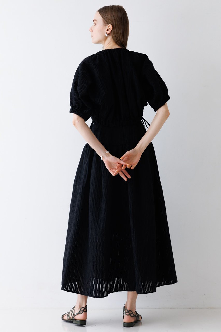 【デザイン ワークス/DESIGN WORKS】の【BEAUVET】コットンメッシュボレロ 人気、トレンドファッション・服の通販 founy(ファニー) 　ファッション　Fashion　レディースファッション　Fashion for Women　トップス・カットソー　Cut & Sew Tops　ニット　Knit Tops & Sweaters　カーディガン・羽織り　Layered Style Cardigans　カーディガン　Cardigan, Knitwear　ショート　Short, Short Length　フェミニン　Feminine, Girly　フォルム　Silhouette, Form　フロント　Front, Front Design　ボレロ　Bolero, Short Cardigan　リボン　Ribbon, Bow　羽織　Haori, Light Jacket　other-6|ID: prp329100004020609 ipo3291000000035550538
