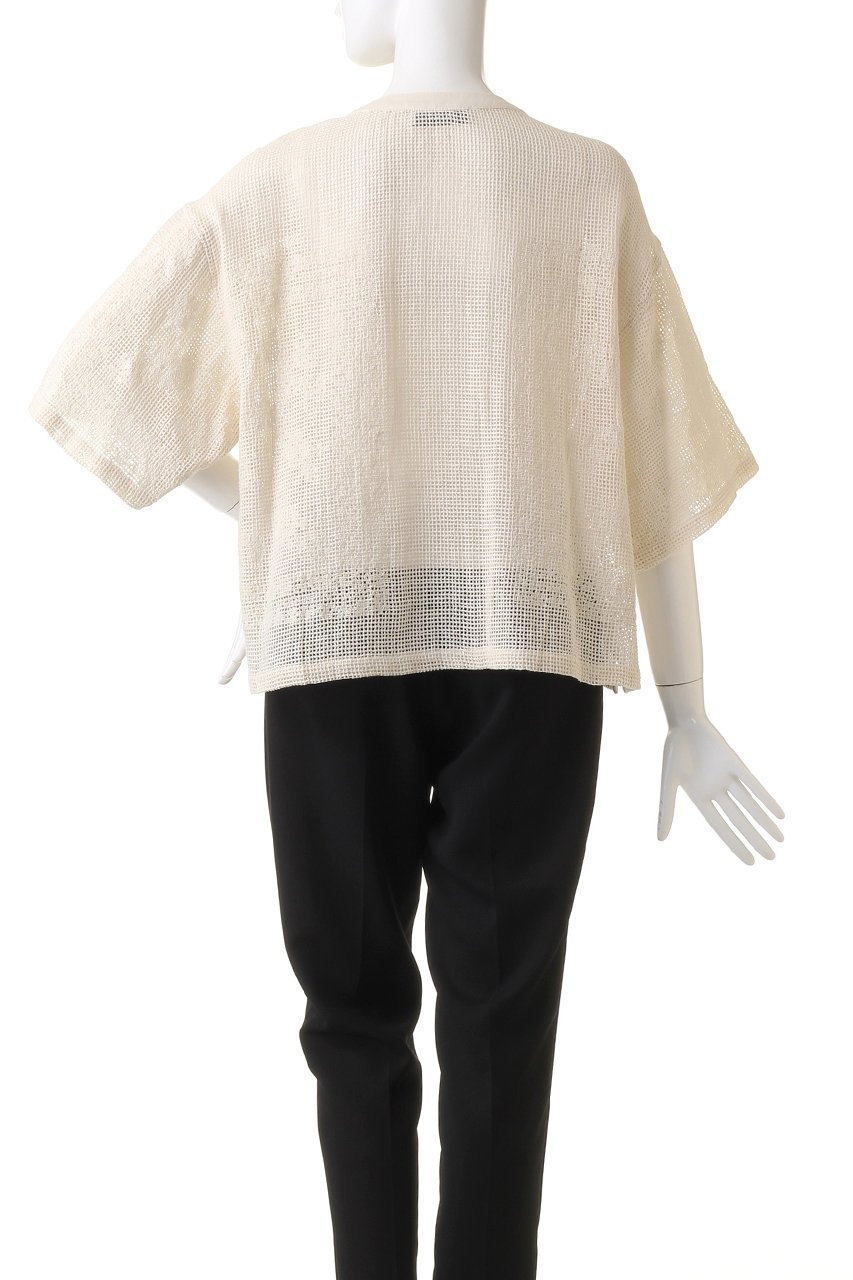 【プルミエ アロンディスモン/1er Arrondissement】の【normment】コットンメッシュレースブラウス 人気、トレンドファッション・服の通販 founy(ファニー) ファッション Fashion レディースファッション Fashion for Women トップス・カットソー Cut & Sew Tops シャツ・ブラウス・オフィスカジュアル Elegant Blouses & Button-Ups ショート Short, Short Length スタンド Stand Collar, Upright Stand スリーブ Sleeve, Long Sleeve / Short Sleeve デニム Denim, Jeans Material ファブリック Fabric, Textile メッシュ Mesh, Net Fabric other-4|ID: prp329100004021515 ipo3291000000035488859