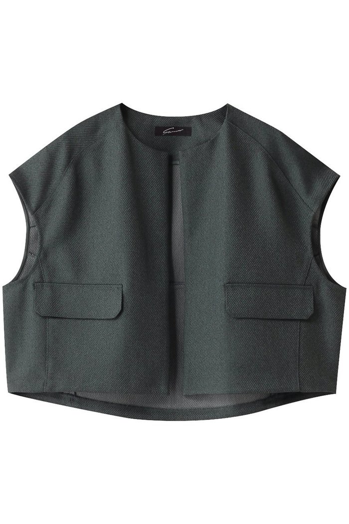【スタニングルアー/STUNNING LURE】のショートボリュームベスト インテリア・キッズ・メンズ・レディースファッション・服の通販 founy(ファニー) https://founy.com/ ファッション Fashion レディースファッション Fashion for Women アウター Coat / Outerwear Collection レディースジャケット・軽アウター Jackets ジャケット Jacket, Outerwear ベスト Vest, Waistcoat 切替 Switching, Contrast Panel |ID: prp329100004021558 ipo3291000000032954557