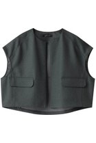 【スタニングルアー/STUNNING LURE】のショートボリュームベスト 人気、トレンドファッション・服の通販 founy(ファニー) ファッション Fashion レディースファッション Fashion for Women アウター Coat / Outerwear Collection レディースジャケット・軽アウター Jackets ジャケット Jacket, Outerwear ベスト Vest, Waistcoat 切替 Switching, Contrast Panel thumbnail ダークグリーン|ID: prp329100004021558 ipo3291000000032954561