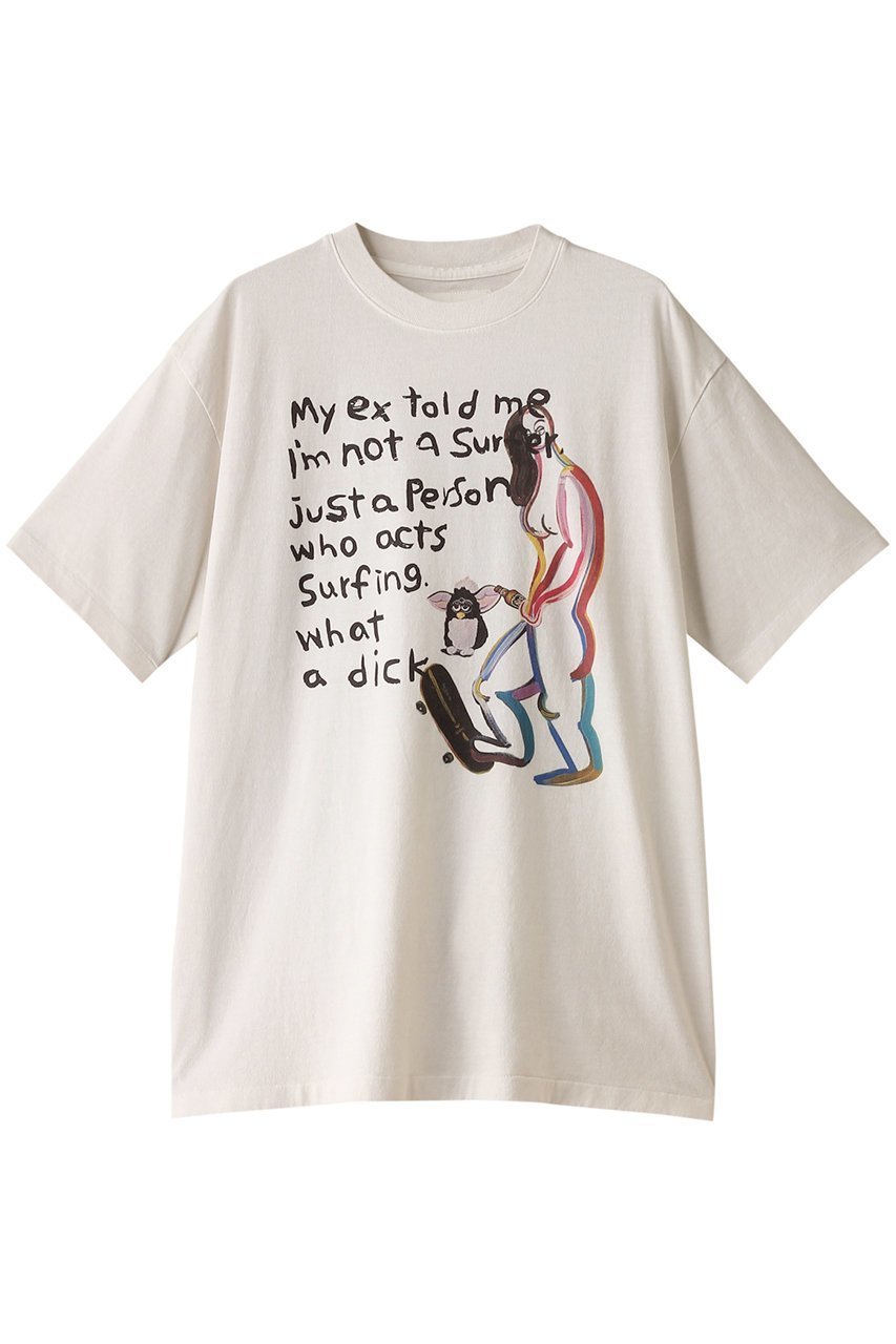 【スタニングルアー/STUNNING LURE】の【KURO iro】Let Her Surf/Tシャツ 人気、トレンドファッション・服の通販 founy(ファニー) 　ファッション　Fashion　レディースファッション　Fashion for Women　トップス・カットソー　Cut & Sew Tops　シャツ・ブラウス・オフィスカジュアル　Elegant Blouses & Button-Ups　ロングTシャツ・Tシャツ　Longline T-Shirts & Tees　カットソー・ベーシックTシャツ　Cut-and-Sewn Tops / Stretch Tees & Basics　ショート　Short, Short Length　スリーブ　Sleeve, Long Sleeve / Short Sleeve　プリント　Print, Printed Pattern　 other-1|ID: prp329100004021576 ipo3291000000032923324