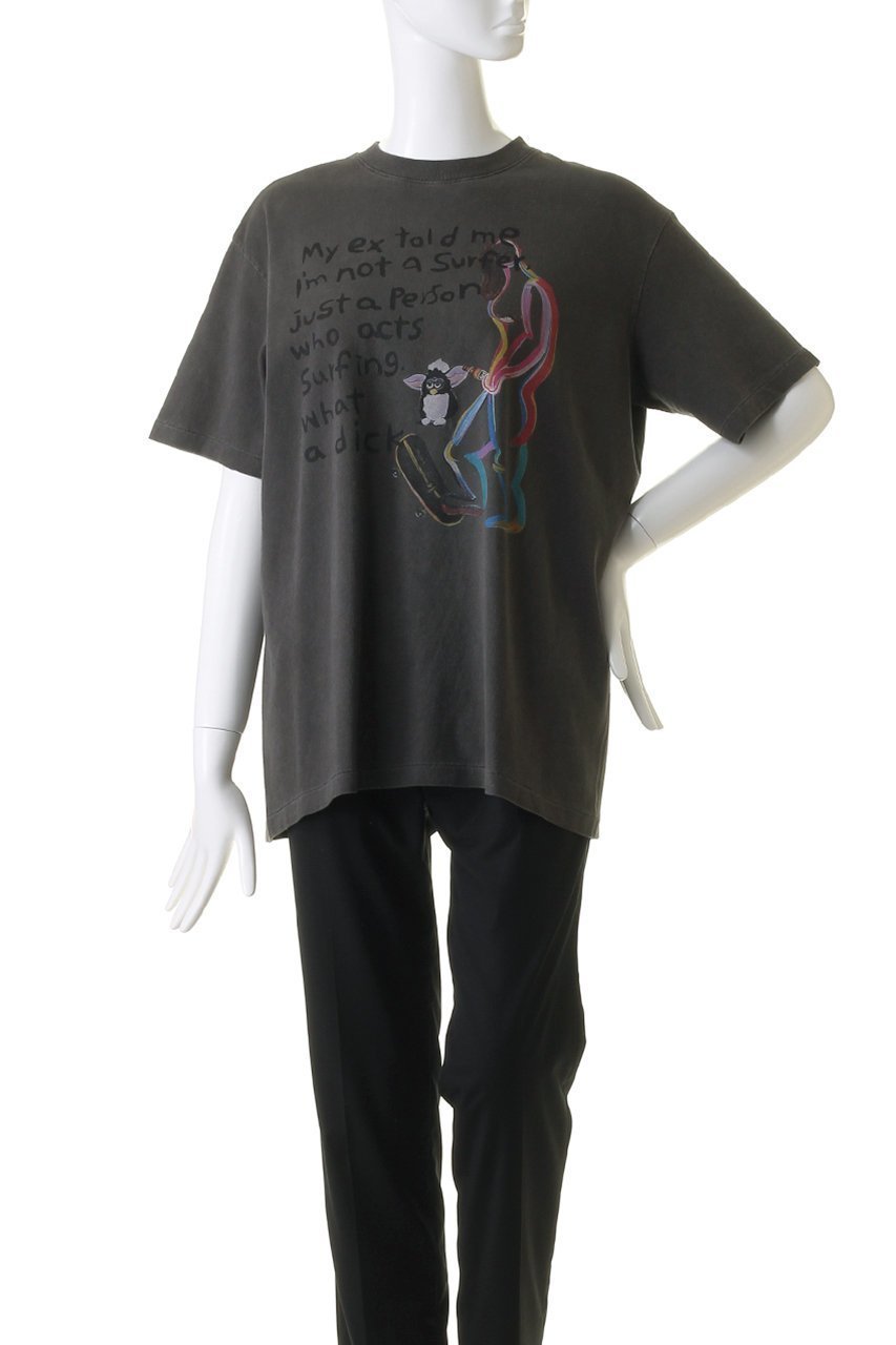 【スタニングルアー/STUNNING LURE】の【KURO iro】Let Her Surf/Tシャツ 人気、トレンドファッション・服の通販 founy(ファニー) 　ファッション　Fashion　レディースファッション　Fashion for Women　トップス・カットソー　Cut & Sew Tops　シャツ・ブラウス・オフィスカジュアル　Elegant Blouses & Button-Ups　ロングTシャツ・Tシャツ　Longline T-Shirts & Tees　カットソー・ベーシックTシャツ　Cut-and-Sewn Tops / Stretch Tees & Basics　ショート　Short, Short Length　スリーブ　Sleeve, Long Sleeve / Short Sleeve　プリント　Print, Printed Pattern　other-2|ID: prp329100004021576 ipo3291000000032923354