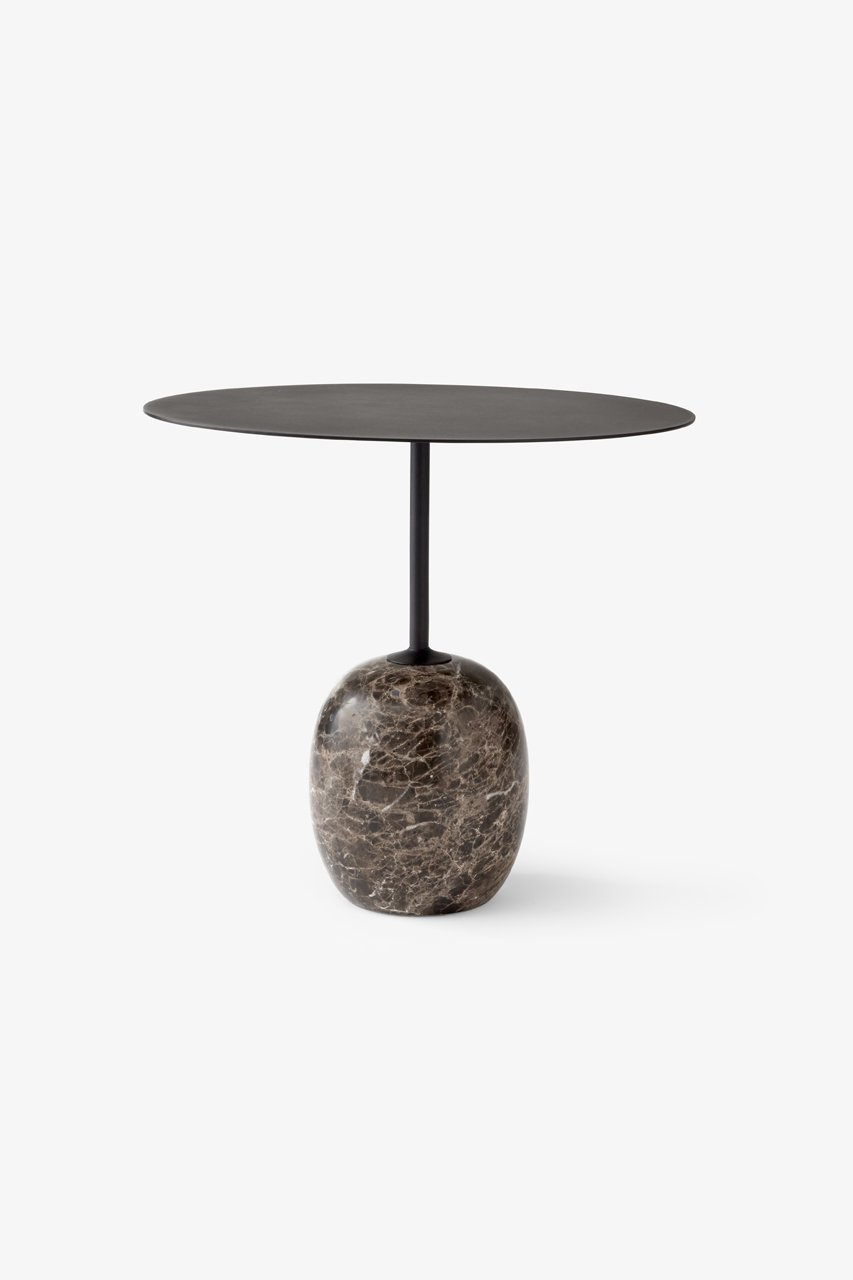【アンドトラディション/&Tradition / GOODS】のラト テーブル LN9 オーバル インテリア・キッズ・メンズ・レディースファッション・服の通販 founy(ファニー) 　オーバル　Oval Design　シンプル　Simple, Minimal　スリム　Slim, Slim Fit　テーブル　Table, Dining Table　バランス　Balance, Style Balance　フォルム　Silhouette, Form　Warm Black/Emparador|ID: prp329100004021590 ipo3291000000035471629