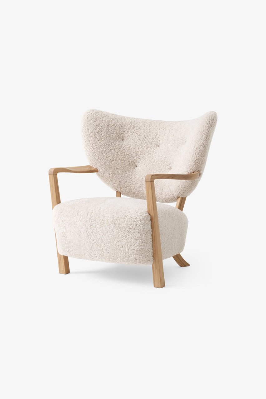 【アンドトラディション/&Tradition / GOODS】のウルフ ラウンジ ATD2 シープスキン ムーンライト オーク 人気、トレンドファッション・服の通販 founy(ファニー) 　スタイリッシュ　Stylish, Fashionable　フォーム　Form　フレーム　Frame, Outline　 other-1|ID: prp329100004021591 ipo3291000000035337024