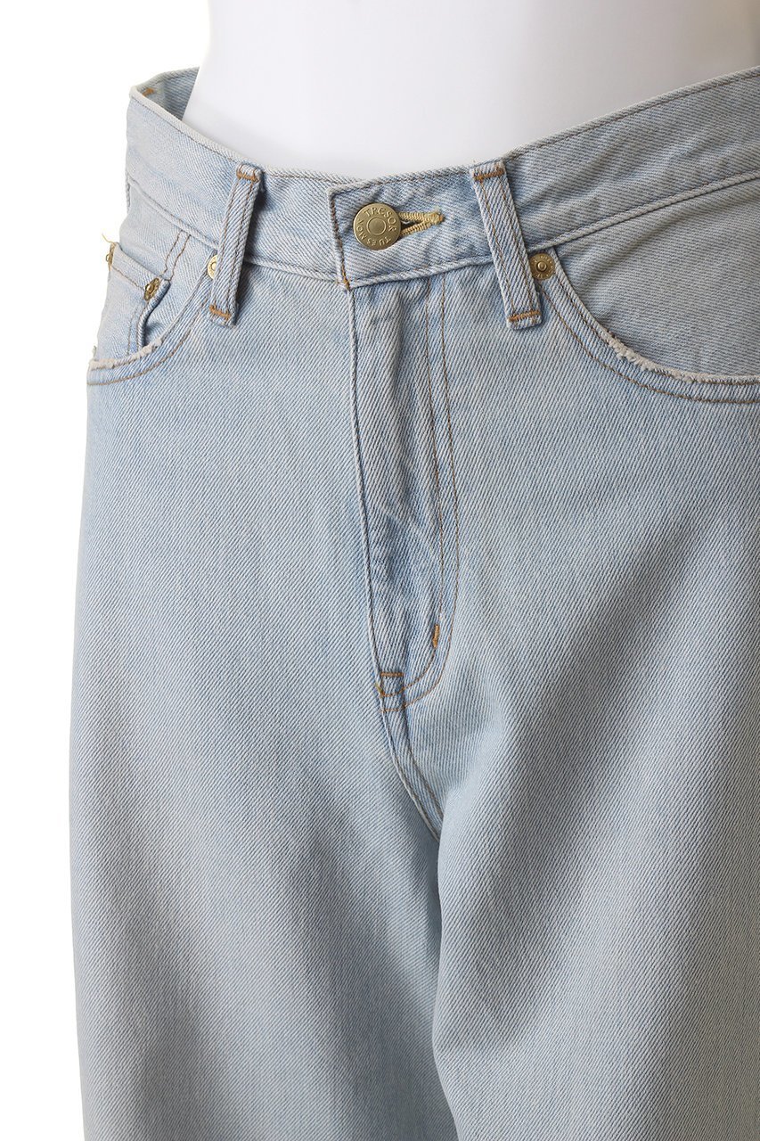 【トゥ エ モン トレゾア/Tu es mon Tresor】のThe Topaz Jean ワイドストレートジーンズ 人気、トレンドファッション・服の通販 founy(ファニー) 　ファッション　Fashion　レディースファッション　Fashion for Women　パンツ　Pants & Trousers　デニムパンツ・ジーンズ・美脚デニム　Denim Jeans & Pants　ジーンズ　Jeans, Denim Pants　ストレート　Straight, Straight Cut　デニム　Denim, Jeans Material　トレンド　Trend, Trending Now　ファブリック　Fabric, Textile　フィット　Fit, Slim Fit　ベロア　Velour, Soft Velvet　リラックス　Relax, Relaxed Fit　レギュラー　Regular, Standard Fit　ワイド　Wide, Wide Fit　日本製　Made In Japan　other-5|ID: prp329100004021597 ipo3291000000032814415
