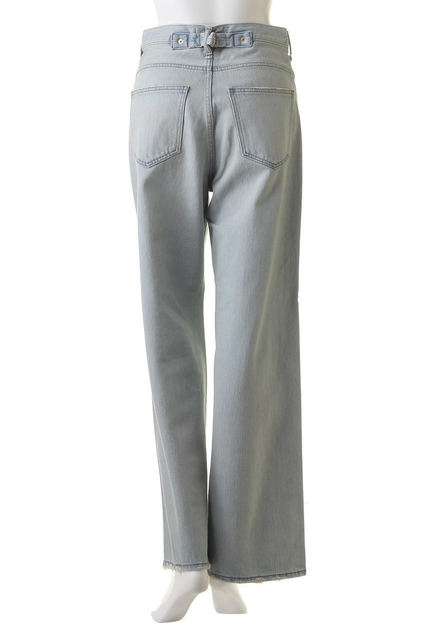 【トゥ エ モン トレゾア/Tu es mon Tresor】のThe Topaz Jean ワイドストレートジーンズ 人気、トレンドファッション・服の通販 founy(ファニー) 　ファッション　Fashion　レディースファッション　Fashion for Women　パンツ　Pants & Trousers　デニムパンツ・ジーンズ・美脚デニム　Denim Jeans & Pants　ジーンズ　Jeans, Denim Pants　ストレート　Straight, Straight Cut　デニム　Denim, Jeans Material　トレンド　Trend, Trending Now　ファブリック　Fabric, Textile　フィット　Fit, Slim Fit　ベロア　Velour, Soft Velvet　リラックス　Relax, Relaxed Fit　レギュラー　Regular, Standard Fit　ワイド　Wide, Wide Fit　日本製　Made In Japan　other-4|ID: prp329100004021597 ipo3291000000036083837