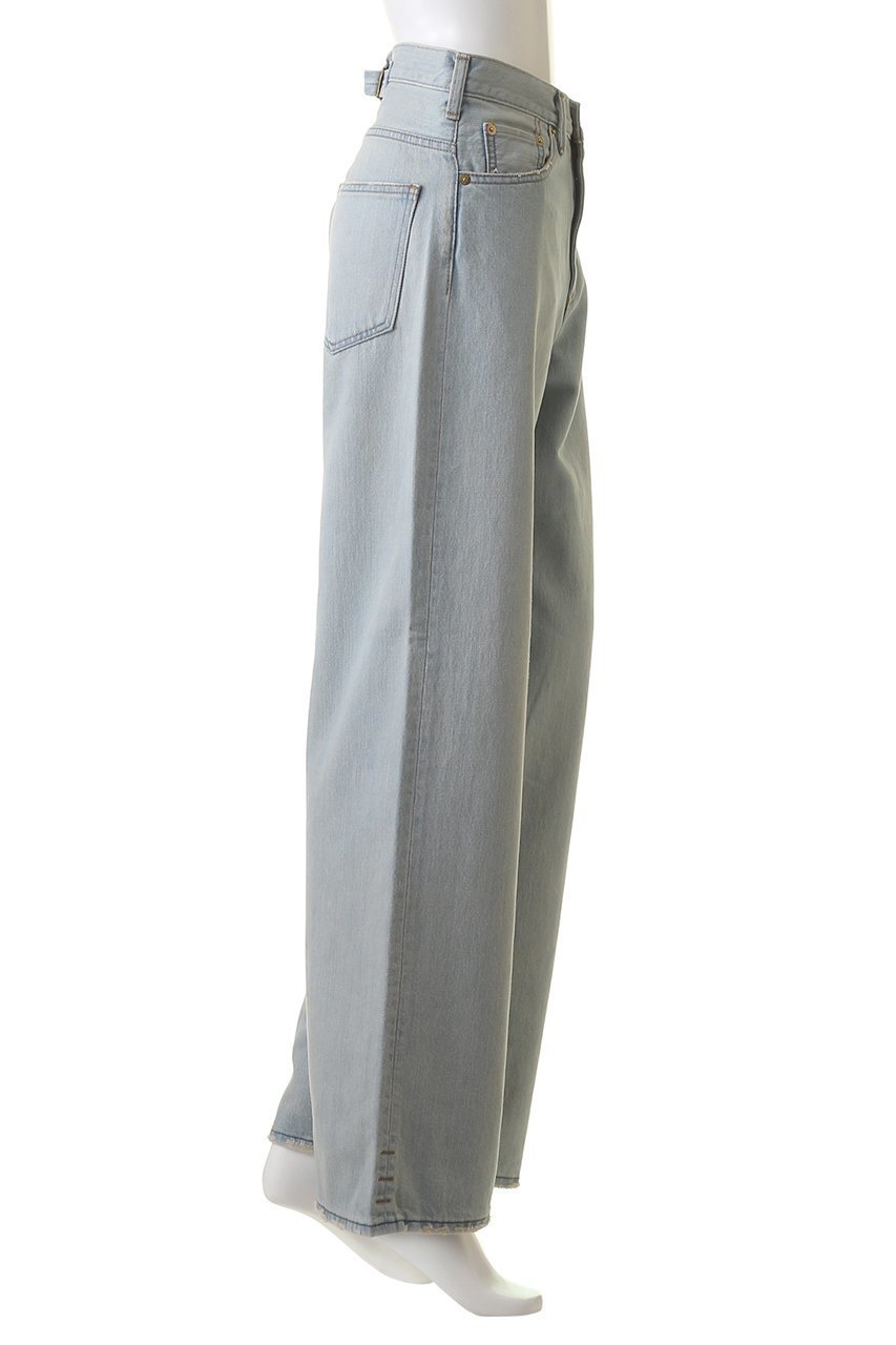 【トゥ エ モン トレゾア/Tu es mon Tresor】のThe Topaz Jean ワイドストレートジーンズ 大人の最旬トレンドファッション＆コーディネート founy(ファウニー) 　ファッション　Fashion　レディースファッション　Fashion for Women　パンツ　Pants & Trousers　デニムパンツ・ジーンズ・美脚デニム　Denim Jeans & Pants　ジーンズ　Jeans, Denim Pants　ストレート　Straight, Straight Cut　デニム　Denim, Jeans Material　トレンド　Trend, Trending Now　ファブリック　Fabric, Textile　フィット　Fit, Slim Fit　ベロア　Velour, Soft Velvet　リラックス　Relax, Relaxed Fit　レギュラー　Regular, Standard Fit　ワイド　Wide, Wide Fit　日本製　Made In Japan　other-3|ID: prp329100004021597 ipo3291000000036597113