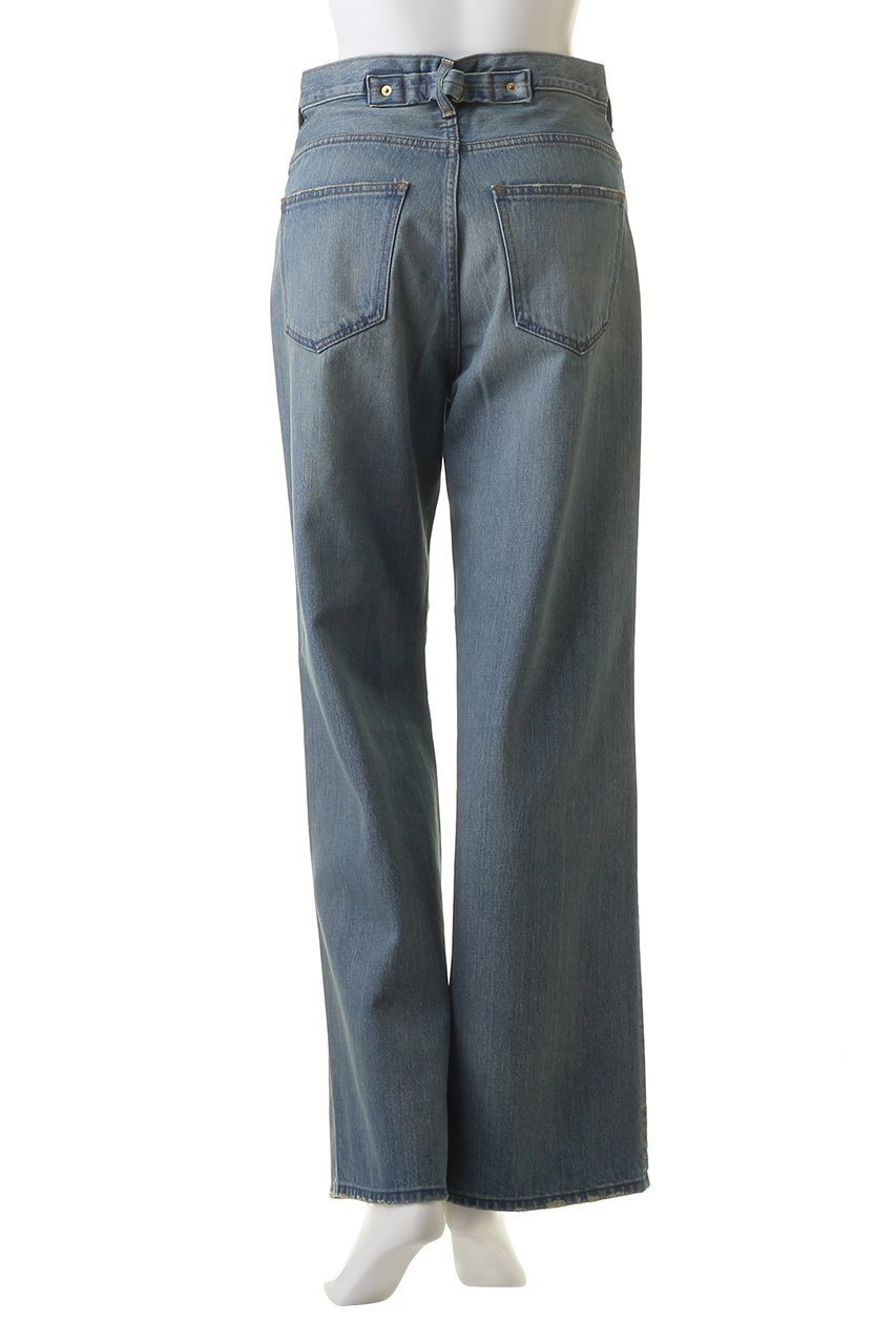 【トゥ エ モン トレゾア/Tu es mon Tresor】のThe Topaz Jean ワイドストレートジーンズ 人気、トレンドファッション・服の通販 founy(ファニー) 　ファッション　Fashion　レディースファッション　Fashion for Women　パンツ　Pants & Trousers　デニムパンツ・ジーンズ・美脚デニム　Denim Jeans & Pants　ジーンズ　Jeans, Denim Pants　ストレート　Straight, Straight Cut　デニム　Denim, Jeans Material　ハイライズ　High Rise, High Waist　ファブリック　Fabric, Textile　フィット　Fit, Slim Fit　ベロア　Velour, Soft Velvet　リラックス　Relax, Relaxed Fit　レギュラー　Regular, Standard Fit　ワイド　Wide, Wide Fit　日本製　Made In Japan　other-4|ID: prp329100004021598 ipo3291000000032818672