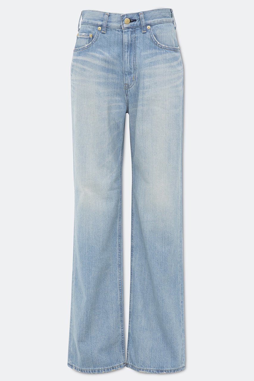 【トゥ エ モン トレゾア/Tu es mon Tresor】のThe Lapis Lazuli Jean ストレートジーンズ インテリア・キッズ・メンズ・レディースファッション・服の通販 founy(ファニー) 　ファッション　Fashion　レディースファッション　Fashion for Women　パンツ　Pants & Trousers　デニムパンツ・ジーンズ・美脚デニム　Denim Jeans & Pants　ジーンズ　Jeans, Denim Pants　ストレッチ　Stretch, Stretchy Fabric　ストレート　Straight, Straight Cut　スリム　Slim, Slim Fit　デニム　Denim, Jeans Material　ドレープ　Drape, Draping Fabric　ハイライズ　High Rise, High Waist　ファブリック　Fabric, Textile　フィット　Fit, Slim Fit　ベロア　Velour, Soft Velvet　モダン　Modern, Contemporary　リラックス　Relax, Relaxed Fit　夏　Summer　日本製　Made In Japan　ブルー|ID: prp329100004022598 ipo3291000000036083842