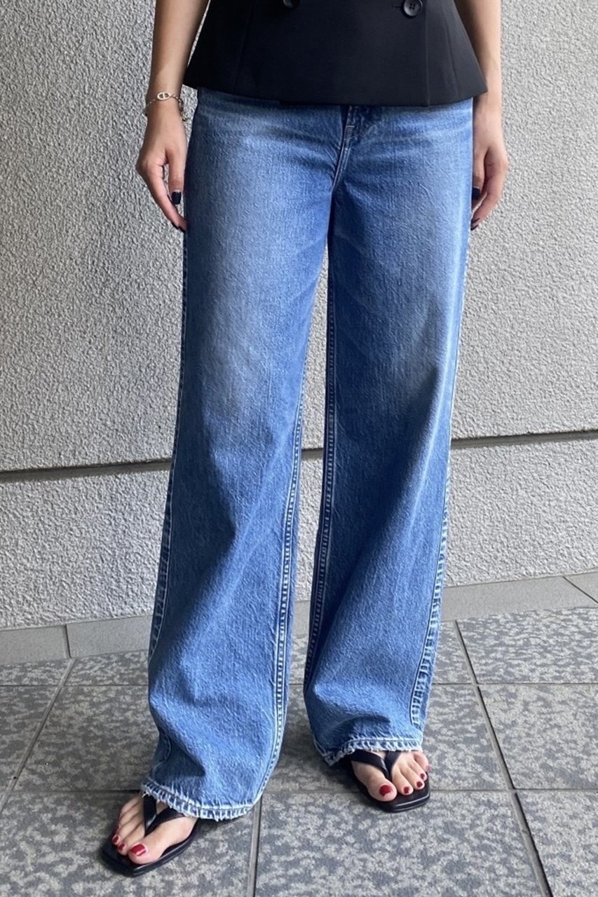 【アッパー ハイツ/upper hights】のTHE NIECE ハイライズワイドストレートデニムパンツ 人気、トレンドファッション・服の通販 founy(ファニー) 　ファッション　Fashion　レディースファッション　Fashion for Women　パンツ　Pants & Trousers　デニムパンツ・ジーンズ・美脚デニム　Denim Jeans & Pants　デニム　Denim, Jeans Material　ワイド　Wide, Wide Fit　other-6|ID: prp329100004022615 ipo3291000000032932786
