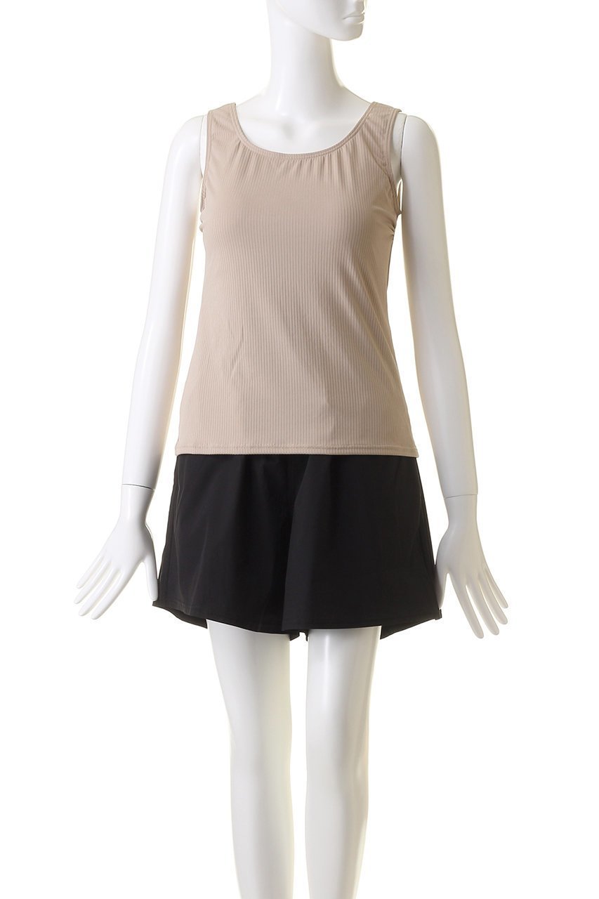 【レイール/Reir】の【AKF PLUS】ラッシュガード付 4点セット水着 人気、トレンドファッション・服の通販 founy(ファニー) 　ファッション　Fashion　レディースファッション　Fashion for Women　水着　Swimwear　レディース水着・ビーチウェア　Swimwear & Beachwear　パンツ　Pants & Trousers　キャミソール　Camisole, Spaghetti Strap Top　ショート　Short, Short Length　シンプル　Simple, Minimal　タンク　Tank Top, Sleeveless Top　トレンド　Trend, Trending Now　リゾート　Resort, Vacation Style　ロング　Long, Long-Length　夏　Summer　水着　Swimsuit, Swimwear　other-7|ID: prp329100004022620 ipo3291000000036880092