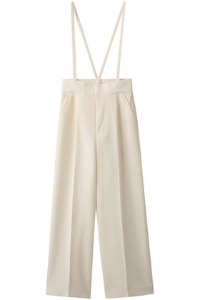 【アルアバイル/allureville】 【Loulou Willoughby】トリアセダブルクロスサス付きパンツ人気、トレンドファッション・服の通販 founy(ファニー) ファッション Fashion レディースファッション Fashion for Women パンツ Pants & Trousers サスペンダー Suspenders, Braces シンプル Simple, Minimal センター Center, Center Line ダブル Double, Double-Breasted ワイド Wide, Wide Fit |ID:prp329100004023798