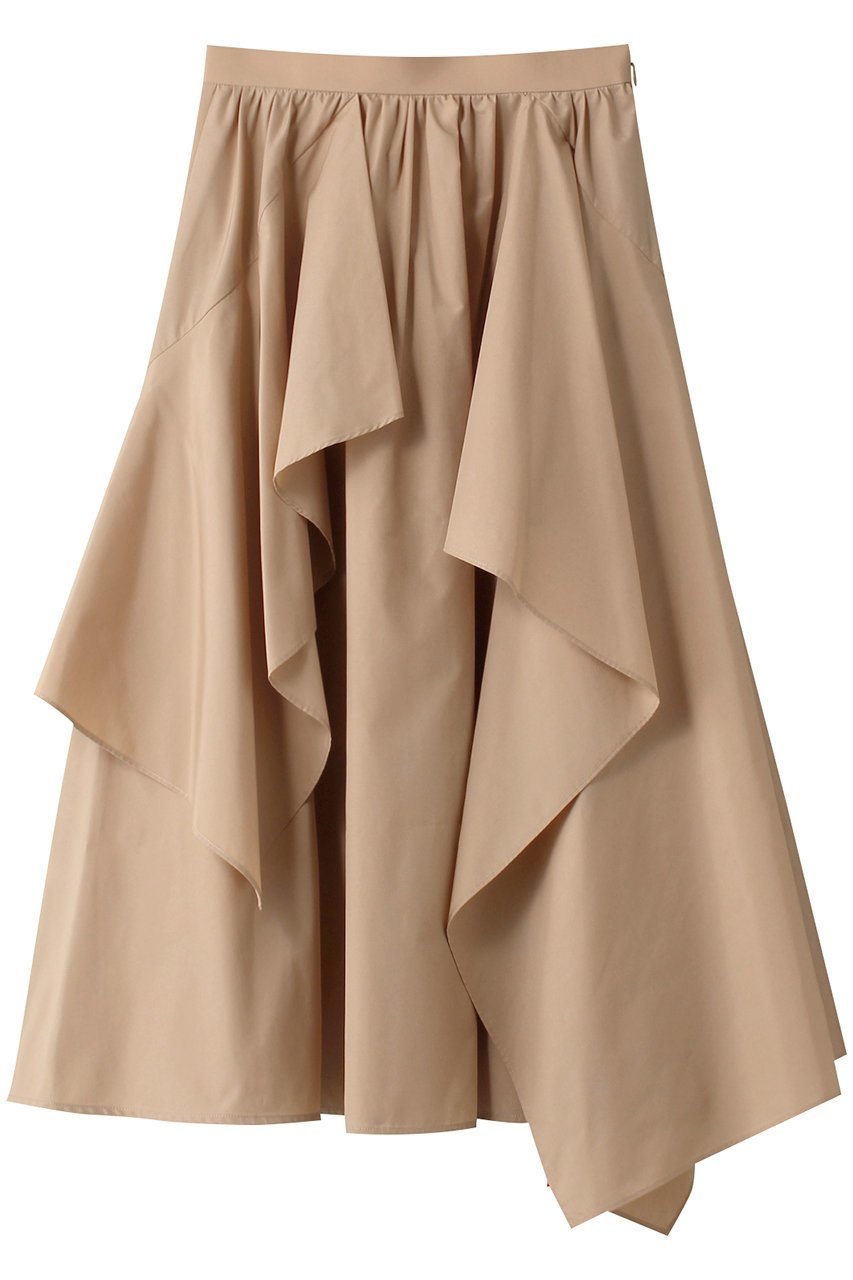 【アルアバイル/allureville】の【Loulou Willoughby】イレギュラーラッフルスカート 人気、トレンドファッション・服の通販 founy(ファニー) 　ファッション　Fashion　レディースファッション　WOMEN　スカート　Skirt　ロングスカート　Long Skirt　2024年　2024　2024-2025秋冬・A/W　Aw/Autumn/Winter/Fw/Fall/2024-2025　A/W・秋冬　Aw・Autumn/Winter・Fw・Fall-Winter　アシンメトリー　Asymmetry　ギャザー　Gather　シンプル　Simple　フレア　Flare　ロング　Long　再入荷　Restock/Back In Stock/Re Arrival　 other-1|ID: prp329100004023799 ipo3291000000026694602