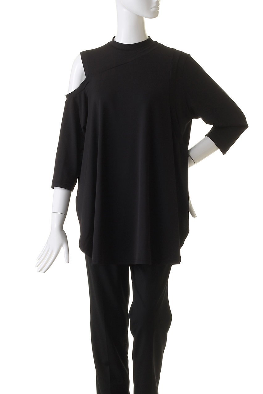 【ル フィル/LE PHIL】のコンフォートジャージートップス 人気、トレンドファッション・服の通販 founy(ファニー) 　ファッション　Fashion　レディースファッション　WOMEN　トップス・カットソー　Tops/Tshirt　シャツ/ブラウス　Shirts/Blouses　ロング / Tシャツ　T-Shirts　カットソー　Cut and Sewn　スリット　Slit　スリーブ　Sleeve　ロング　Long　other-2|ID: prp329100004023800 ipo3291000000031436684