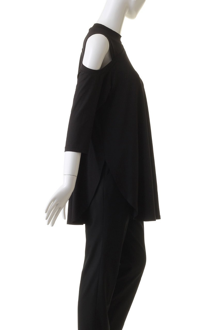 【ル フィル/LE PHIL】のコンフォートジャージートップス 人気、トレンドファッション・服の通販 founy(ファニー) 　ファッション　Fashion　レディースファッション　WOMEN　トップス・カットソー　Tops/Tshirt　シャツ/ブラウス　Shirts/Blouses　ロング / Tシャツ　T-Shirts　カットソー　Cut and Sewn　スリット　Slit　スリーブ　Sleeve　ロング　Long　other-3|ID: prp329100004023800 ipo3291000000031436689