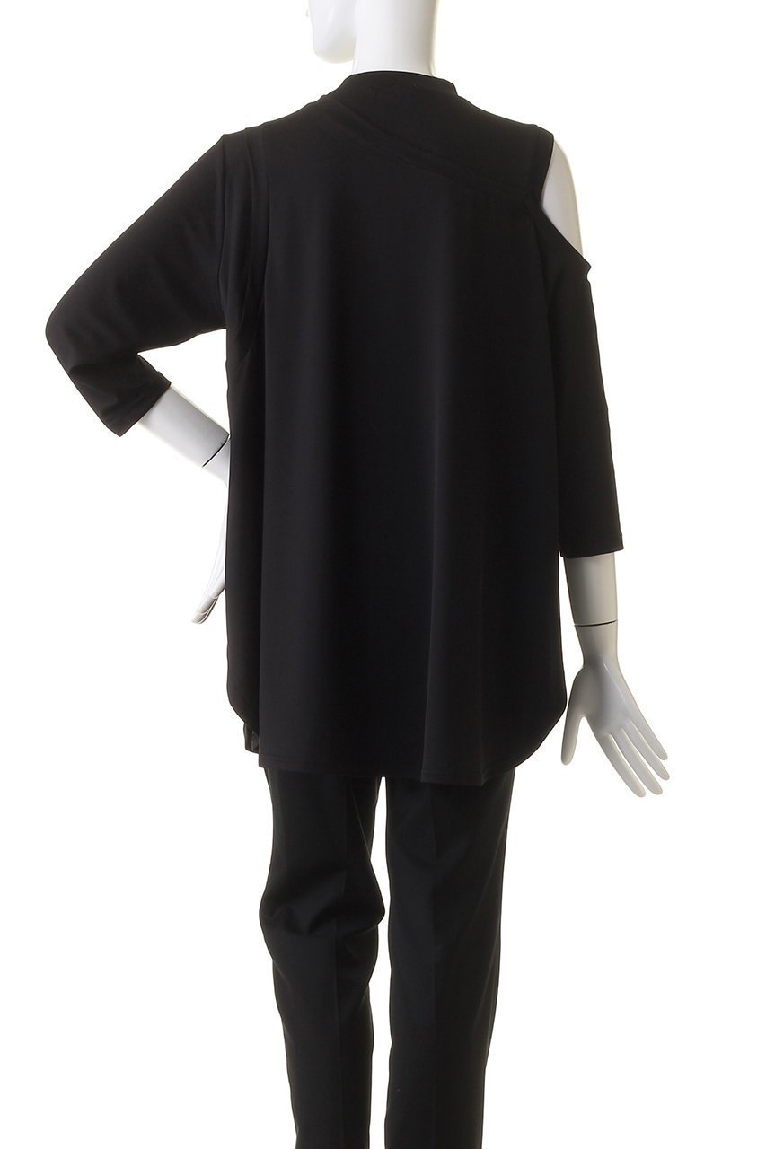 【ル フィル/LE PHIL】のコンフォートジャージートップス 人気、トレンドファッション・服の通販 founy(ファニー) 　ファッション　Fashion　レディースファッション　WOMEN　トップス・カットソー　Tops/Tshirt　シャツ/ブラウス　Shirts/Blouses　ロング / Tシャツ　T-Shirts　カットソー　Cut and Sewn　スリット　Slit　スリーブ　Sleeve　ロング　Long　other-4|ID: prp329100004023800 ipo3291000000031436691
