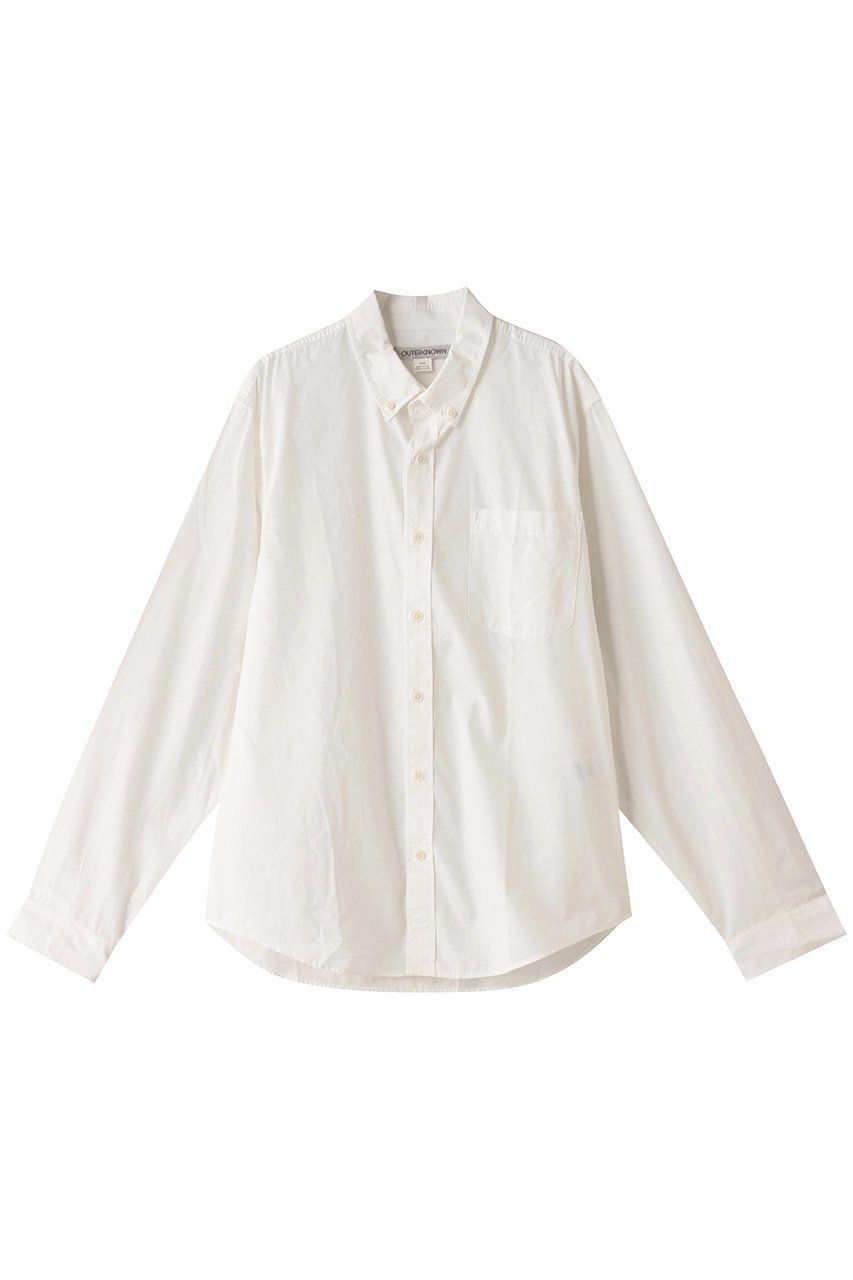 【アウターノウン/OUTERKNOWN / MEN】の【MEN】THE STUDIO シャツ インテリア・キッズ・メンズ・レディースファッション・服の通販 founy(ファニー) 　ファッション　Fashion　メンズファッション　Fashion for Men　アウトドア　Outdoor Clothing　カリフォルニア　California, Cali Style　スリーブ　Sleeve, Long Sleeve / Short Sleeve　ロング　Long, Long-Length　ホワイト|ID: prp329100004024506 ipo3291000000035368226