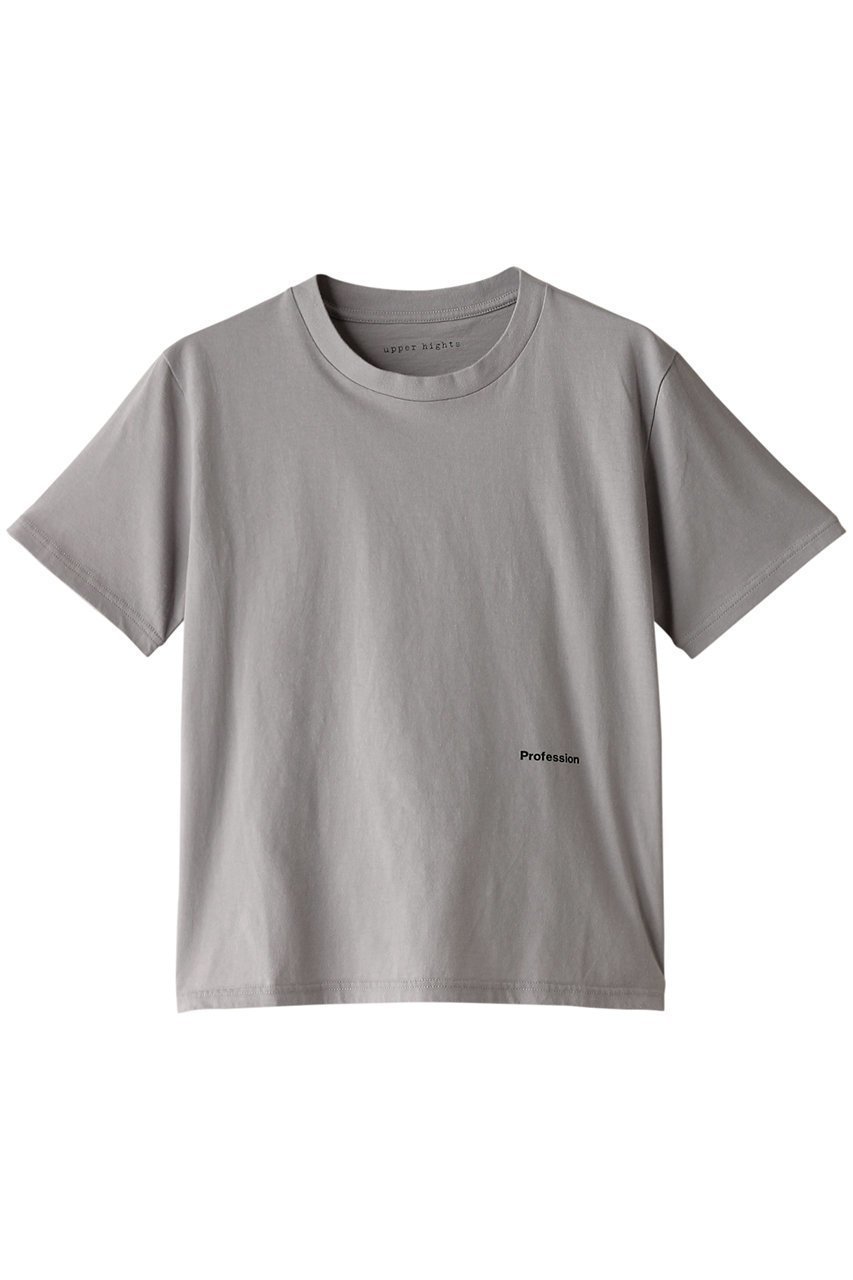 【アッパー ハイツ/upper hights】のPETIT TEE 人気、トレンドファッション・服の通販 founy(ファニー) 　ファッション　Fashion　レディースファッション　WOMEN　トップス・カットソー　Tops/Tshirt　シャツ/ブラウス　Shirts/Blouses　ロング / Tシャツ　T-Shirts　カットソー　Cut and Sewn　S/S・春夏　Ss・Spring/Summer　コンパクト　Compact　ショート　Short　スタンダード　Standard　スリーブ　Sleeve　ハーフ　Half　フロント　Front　夏　Summer　春　Spring　 other-1|ID: prp329100004025057 ipo3291000000026714963