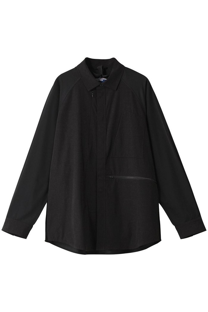 【メゾンスペシャル/MAISON SPECIAL】の【UNISEX】スポーツラインサイドジップシャツ インテリア・キッズ・メンズ・レディースファッション・服の通販 founy(ファニー) https://founy.com/ ファッション Fashion レディースファッション Fashion for Women トップス・カットソー Cut & Sew Tops シャツ・ブラウス・オフィスカジュアル Elegant Blouses & Button-Ups ユニセックス Unisex, Genderless ストレッチ Stretch, Stretchy Fabric スリーブ Sleeve, Long Sleeve / Short Sleeve ロング Long, Long-Length |ID: prp329100004025083 ipo3291000000036400962