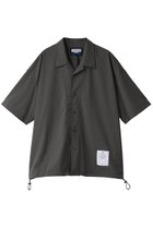 【メゾンスペシャル/MAISON SPECIAL】の【UNISEX】ハイテンション裾ドローコードシャツ C.GRY(チャコールグレー)|ID:prp329100004025084