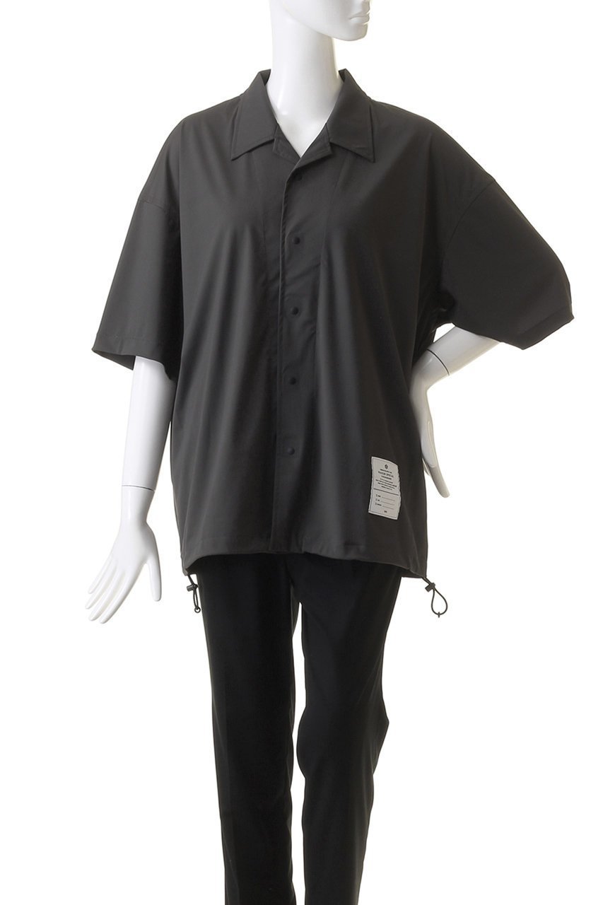 【メゾンスペシャル/MAISON SPECIAL】の【UNISEX】ハイテンション裾ドローコードシャツ 人気、トレンドファッション・服の通販 founy(ファニー) 　ファッション　Fashion　レディースファッション　Fashion for Women　トップス・カットソー　Cut & Sew Tops　シャツ・ブラウス・オフィスカジュアル　Elegant Blouses & Button-Ups　ユニセックス　Unisex, Genderless　ショート　Short, Short Length　シンプル　Simple, Minimal　スポーティ　Sporty, Casual Athletic　スリーブ　Sleeve, Long Sleeve / Short Sleeve　ドローコード　Drawcord, Drawstring Cord　ミリタリー　Military, Army Style　other-2|ID: prp329100004025084 ipo3291000000036842276