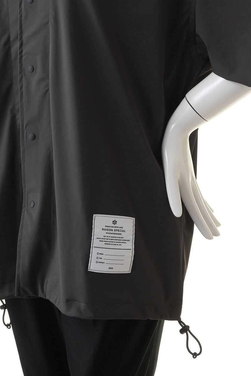 【メゾンスペシャル/MAISON SPECIAL】の【UNISEX】ハイテンション裾ドローコードシャツ 人気、トレンドファッション・服の通販 founy(ファニー) 　ファッション　Fashion　レディースファッション　Fashion for Women　トップス・カットソー　Cut & Sew Tops　シャツ・ブラウス・オフィスカジュアル　Elegant Blouses & Button-Ups　ユニセックス　Unisex, Genderless　ショート　Short, Short Length　シンプル　Simple, Minimal　スポーティ　Sporty, Casual Athletic　スリーブ　Sleeve, Long Sleeve / Short Sleeve　ドローコード　Drawcord, Drawstring Cord　ミリタリー　Military, Army Style　other-5|ID: prp329100004025084 ipo3291000000036842282