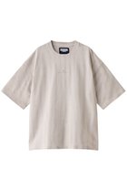 【メゾンスペシャル/MAISON SPECIAL】の【UNISEX】スプレーダイワンポイント刺しゅうTシャツ G.BGE(グレーベージュ)|ID: prp329100004025101 ipo3291000000035791886