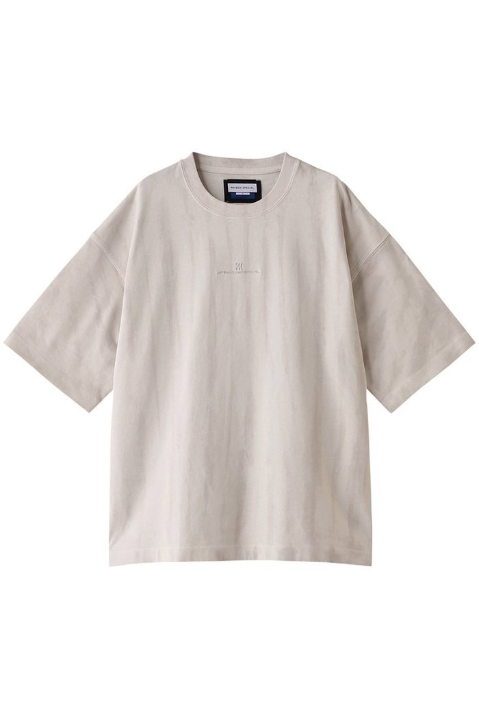 【メゾンスペシャル/MAISON SPECIAL】の【UNISEX】スプレーダイワンポイント刺しゅうTシャツ インテリア・キッズ・メンズ・レディースファッション・服の通販 founy(ファニー) https://founy.com/ ファッション Fashion レディースファッション Fashion for Women トップス・カットソー Cut & Sew Tops シャツ・ブラウス・オフィスカジュアル Elegant Blouses & Button-Ups ロングTシャツ・Tシャツ Longline T-Shirts & Tees カットソー・ベーシックTシャツ Cut-and-Sewn Tops / Stretch Tees & Basics ユニセックス Unisex, Genderless ショート Short, Short Length スリーブ Sleeve, Long Sleeve / Short Sleeve ワンポイント One Point, Statement Accent |ID: prp329100004025101 ipo3291000000035892494