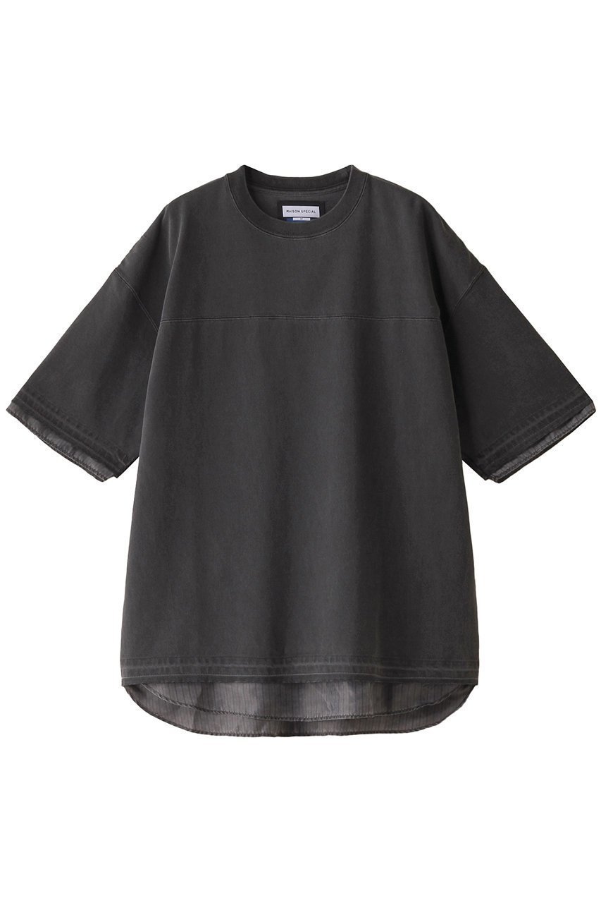 【メゾンスペシャル/MAISON SPECIAL】の【UNISEX】ピグメントレイヤードプルオーバー 人気、トレンドファッション・服の通販 founy(ファニー) 　ファッション　Fashion　レディースファッション　WOMEN　トップス・カットソー　Tops/Tshirt　シャツ/ブラウス　Shirts/Blouses　ロング / Tシャツ　T-Shirts　プルオーバー　Pullover　カットソー　Cut and Sewn　ユニセックス　Unisex　ショート　Short　スリーブ　Sleeve　 other-1|ID: prp329100004025102 ipo3291000000026715112