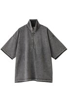 【メゾンスペシャル/MAISON SPECIAL】の【UNISEX】ケミカルオーバーダイハーフジップTシャツ WHT(ホワイト)|ID: prp329100004025104 ipo3291000000032927292