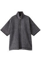 【メゾンスペシャル/MAISON SPECIAL】の【UNISEX】ケミカルオーバーダイハーフジップTシャツ LVD(ラベンダー)|ID: prp329100004025104 ipo3291000000032927304