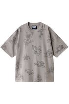 【メゾンスペシャル/MAISON SPECIAL】の【UNISEX】ピグメントダイCHAOS総柄プリントTシャツ G.BGE(グレーベージュ)|ID:prp329100004025105