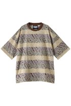 【メゾンスペシャル/MAISON SPECIAL】の【UNISEX】幾何学インレーJQ S/STシャツ GRN(グリーン)|ID: prp329100004025109 ipo3291000000035791899