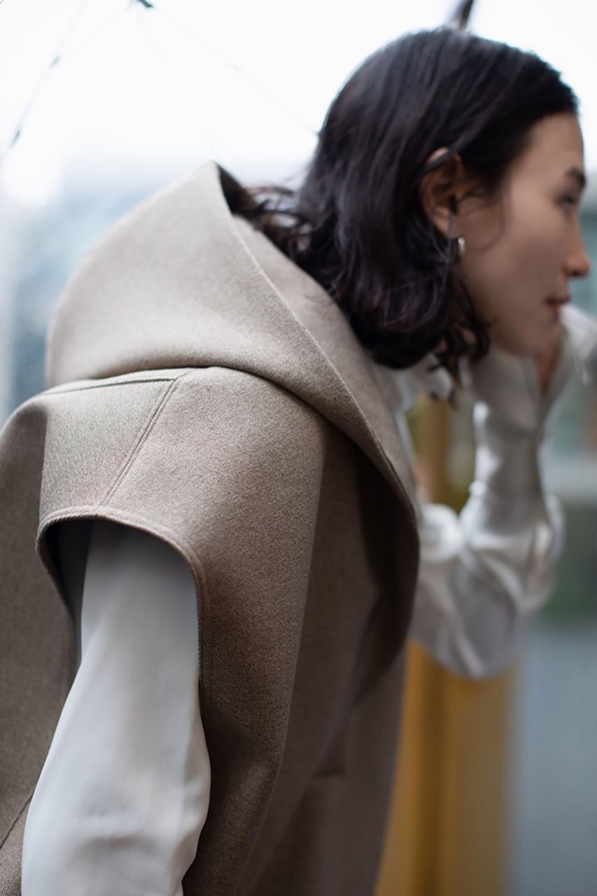 【スタニングルアー/STUNNING LURE】のrスキッパーフーディーベスト 人気、トレンドファッション・服の通販 founy(ファニー) 　ファッション　Fashion　レディースファッション　Fashion for Women　トップス・カットソー　Cut & Sew Tops　ニット　Knit Tops & Sweaters　ベスト&ジレ / 重ね着スタイル　Vests & Gilets　カジュアルプルオーバー・ニットトップス　Pullovers & Knit Tops / Casual Pullovers　スキッパー　Skipper, Open Collar　メランジ　Melange, Mixed Yarn　エレガント 上品　Elegant　other-3|ID: prp329100004025131 ipo3291000000032934043