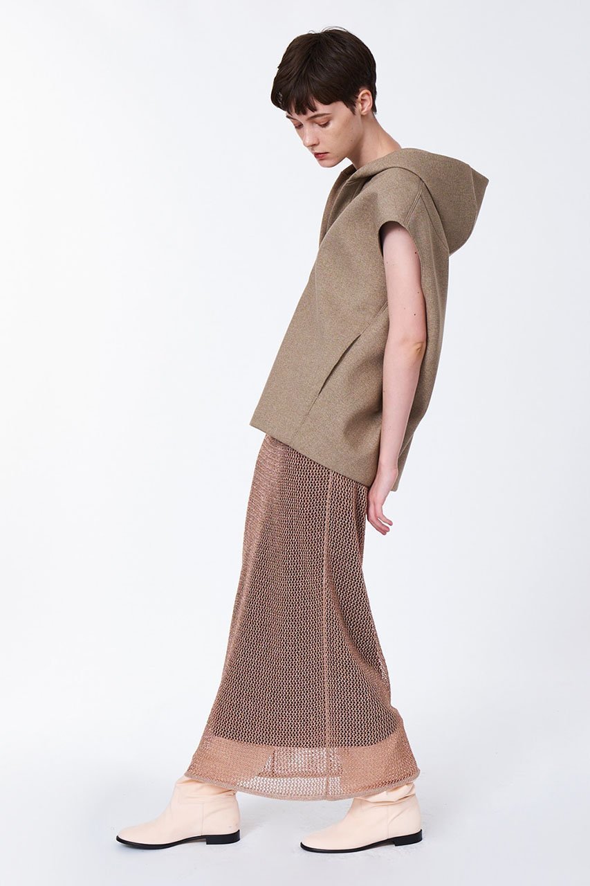【スタニングルアー/STUNNING LURE】のrスキッパーフーディーベスト 人気、トレンドファッション・服の通販 founy(ファニー) 　ファッション　Fashion　レディースファッション　Fashion for Women　トップス・カットソー　Cut & Sew Tops　ニット　Knit Tops & Sweaters　ベスト&ジレ / 重ね着スタイル　Vests & Gilets　カジュアルプルオーバー・ニットトップス　Pullovers & Knit Tops / Casual Pullovers　スキッパー　Skipper, Open Collar　メランジ　Melange, Mixed Yarn　エレガント 上品　Elegant　other-5|ID: prp329100004025131 ipo3291000000032934060