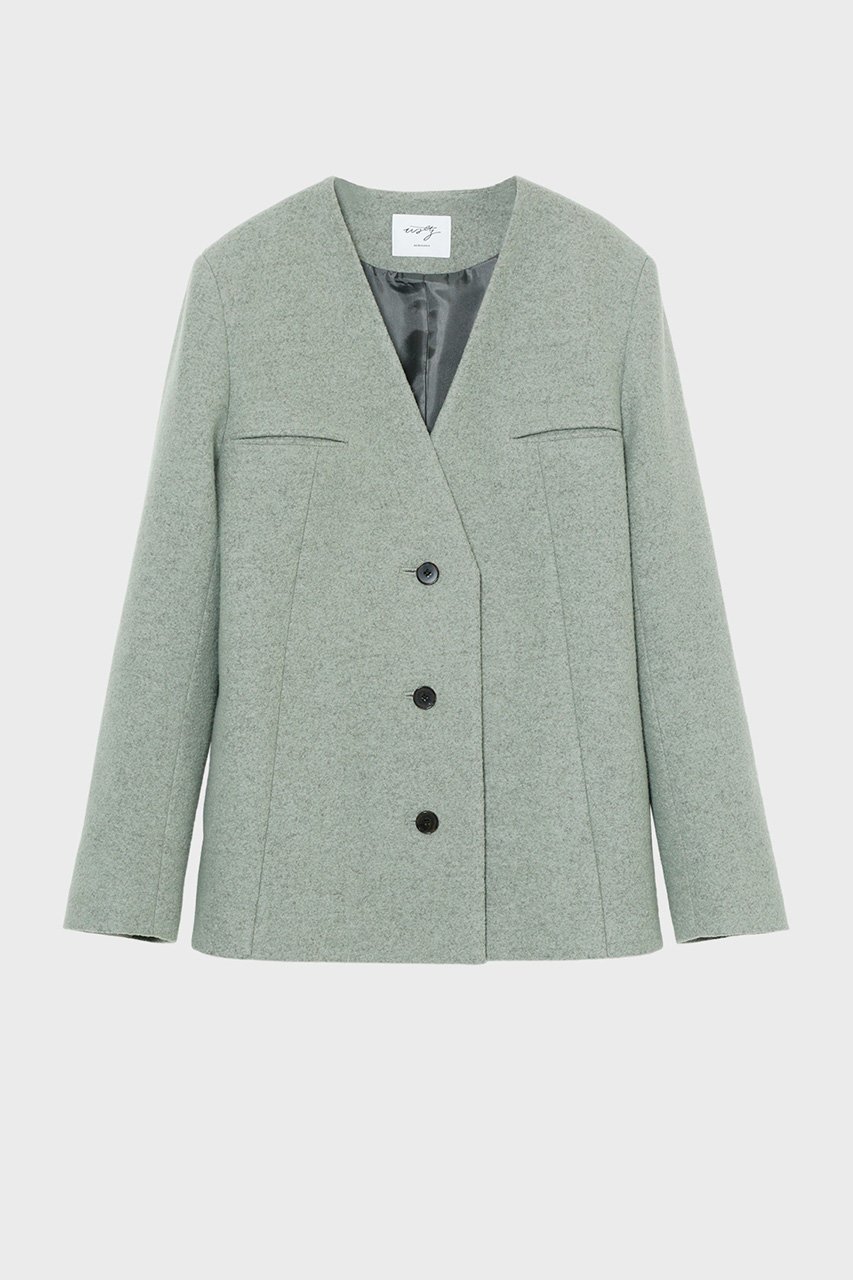 【スタニングルアー/STUNNING LURE】の【Waltz】ポケットリフトジャケット インテリア・キッズ・メンズ・レディースファッション・服の通販 founy(ファニー) 　ファッション　Fashion　レディースファッション　Fashion for Women　アウター　Coat / Outerwear Collection　レディースジャケット・軽アウター　Jackets　ジャケット　Jacket, Outerwear　パターン　Pattern, Design Print　ボックス　Boxy, Box Shape　ポケット　Pocket, Pocket Detail　モダン　Modern, Contemporary　リラックス　Relax, Relaxed Fit　ワーク　Workwear, Utility Style　ライトグリーン|ID: prp329100004025143 ipo3291000000035639009