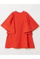 【ハウス オブ ロータス/HOUSE OF LOTUS】のバイカラーステッチブラウス 人気、トレンドファッション・服の通販 founy(ファニー) ファッション Fashion レディースファッション Fashion for Women トップス・カットソー Cut & Sew Tops シャツ・ブラウス・オフィスカジュアル Elegant Blouses & Button-Ups ショート Short, Short Length スリーブ Sleeve, Long Sleeve / Short Sleeve タンブラー Tumbler, Travel Mug フレア Flare, Flared リネン Linen, Linen Fabric エレガント 上品 Elegant thumbnail レッド|ID: prp329100004025923 ipo3291000000032907712