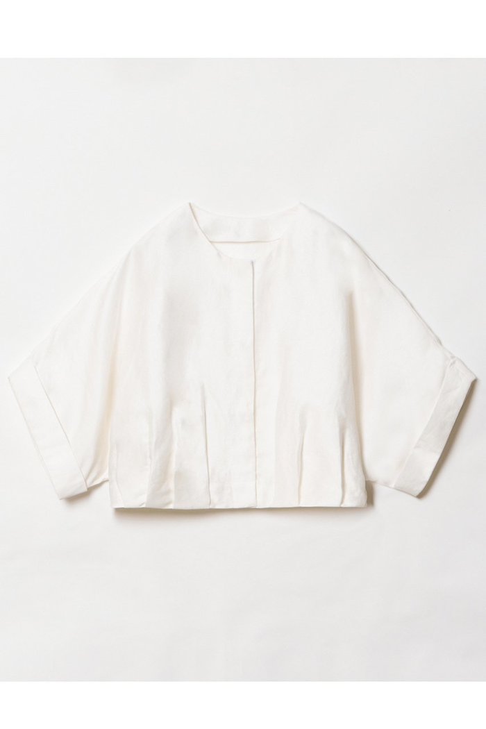 【ハウス オブ ロータス/HOUSE OF LOTUS】のリネンレーヨンクロップドバルーンブルゾン インテリア・キッズ・メンズ・レディースファッション・服の通販 founy(ファニー) https://founy.com/ ファッション Fashion レディースファッション Fashion for Women アウター Coat / Outerwear Collection レディースジャケット・軽アウター Jackets ブルゾンジャケット・スポーティアウター Blouson Jackets ジャケット Jacket, Outerwear トレンド Trend, Trending Now ブルゾン Blouson, Bomber Jacket リネン Linen, Linen Fabric 今季 This Season, Current Season |ID: prp329100004025927 ipo3291000000032955592
