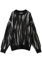 【メゾンスペシャル/MAISON SPECIAL】の【UNISEX】ABSTRACTゼブラモヘア プライムオーバークルーネックPO 人気、トレンドファッション・服の通販 founy(ファニー) ファッション Fashion レディースファッション WOMEN トップス・カットソー Tops/Tshirt ニット Knit Tops プルオーバー Pullover A/W・秋冬 Aw・Autumn/Winter・Fw・Fall-Winter ユニセックス Unisex モヘア Mohair thumbnail BLK(ブラック)|ID: prp329100004026013 ipo3291000000029988029