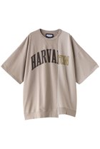 【メゾンスペシャル/MAISON SPECIAL】の【UNISEX】VガゼットドッキングロゴTシャツ G.BGE(グレーベージュ)|ID: prp329100004026066 ipo3291000000032915777