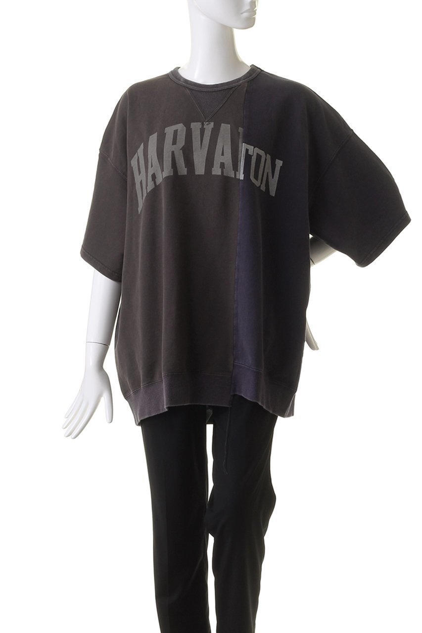【メゾンスペシャル/MAISON SPECIAL】の【UNISEX】VガゼットドッキングロゴTシャツ 人気、トレンドファッション・服の通販 founy(ファニー) 　ファッション　Fashion　レディースファッション　Fashion for Women　トップス・カットソー　Cut & Sew Tops　シャツ・ブラウス・オフィスカジュアル　Elegant Blouses & Button-Ups　ロングTシャツ・Tシャツ　Longline T-Shirts & Tees　カットソー・ベーシックTシャツ　Cut-and-Sewn Tops / Stretch Tees & Basics　ユニセックス　Unisex, Genderless　ウォッシュ　Washed Finish　ショート　Short, Short Length　スウェット / スエット　Sweatshirt, Sweatwear　スリーブ　Sleeve, Long Sleeve / Short Sleeve　ドッキング　Docking, Mixed Material　プリント　Print, Printed Pattern　リメイク　Remake, Reconstructed　ヴィンテージ　Vintage Style　other-2|ID: prp329100004026066 ipo3291000000032915795