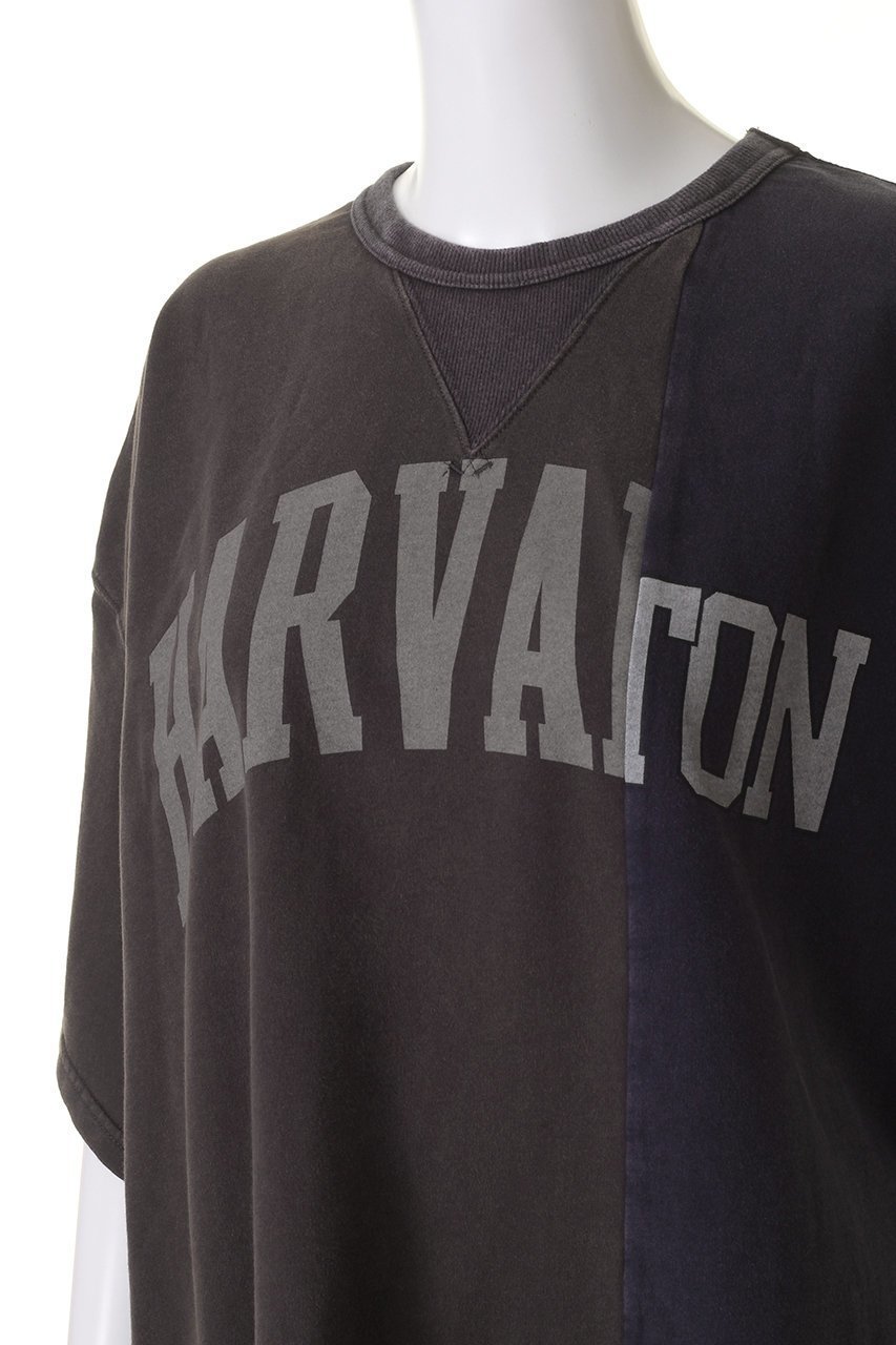 【メゾンスペシャル/MAISON SPECIAL】の【UNISEX】VガゼットドッキングロゴTシャツ 人気、トレンドファッション・服の通販 founy(ファニー) 　ファッション　Fashion　レディースファッション　Fashion for Women　トップス・カットソー　Cut & Sew Tops　シャツ・ブラウス・オフィスカジュアル　Elegant Blouses & Button-Ups　ロングTシャツ・Tシャツ　Longline T-Shirts & Tees　カットソー・ベーシックTシャツ　Cut-and-Sewn Tops / Stretch Tees & Basics　ユニセックス　Unisex, Genderless　ウォッシュ　Washed Finish　ショート　Short, Short Length　スウェット / スエット　Sweatshirt, Sweatwear　スリーブ　Sleeve, Long Sleeve / Short Sleeve　ドッキング　Docking, Mixed Material　プリント　Print, Printed Pattern　リメイク　Remake, Reconstructed　ヴィンテージ　Vintage Style　other-5|ID: prp329100004026066 ipo3291000000032915824