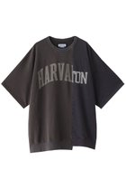 【メゾンスペシャル/MAISON SPECIAL】の【UNISEX】VガゼットドッキングロゴTシャツ BLK(ブラック)|ID: prp329100004026066 ipo3291000000036123168
