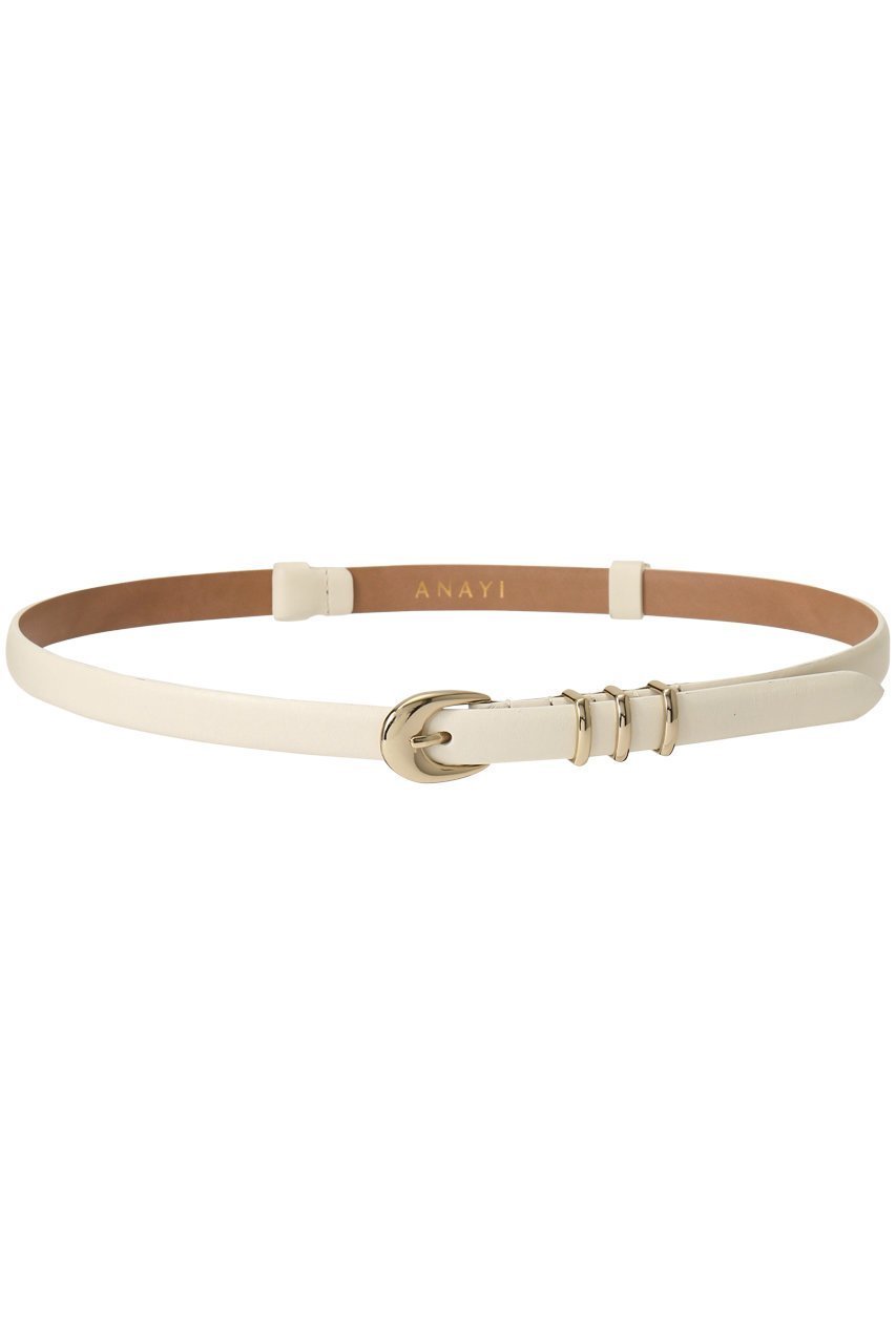【アナイ/ANAYI】のトリプルサルカンBELT 人気、トレンドファッション・服の通販 founy(ファニー) 　ファッション　Fashion　レディースファッション　Fashion for Women　ベルト&ウエストマーク　Belts & Waist Accessories　なめらか　Smooth, Silky Texture　スタイリッシュ　Stylish, Fashionable　トレンド　Trend, Trending Now　定番　Standard, Basic Item　 other-1|ID: prp329100004026067 ipo3291000000032839492