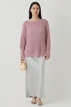 【カオス/Chaos】のウォーダリネンプルオーバー 人気、トレンドファッション・服の通販 founy(ファニー) ファッション Fashion レディースファッション Fashion for Women トップス・カットソー Cut & Sew Tops ニット Knit Tops & Sweaters カジュアルプルオーバー・ニットトップス Pullovers & Knit Tops / Casual Pullovers インナー Innerwear リネン Linen, Linen Fabric thumbnail ピンク|ID: prp329100004026091 ipo3291000000032944650