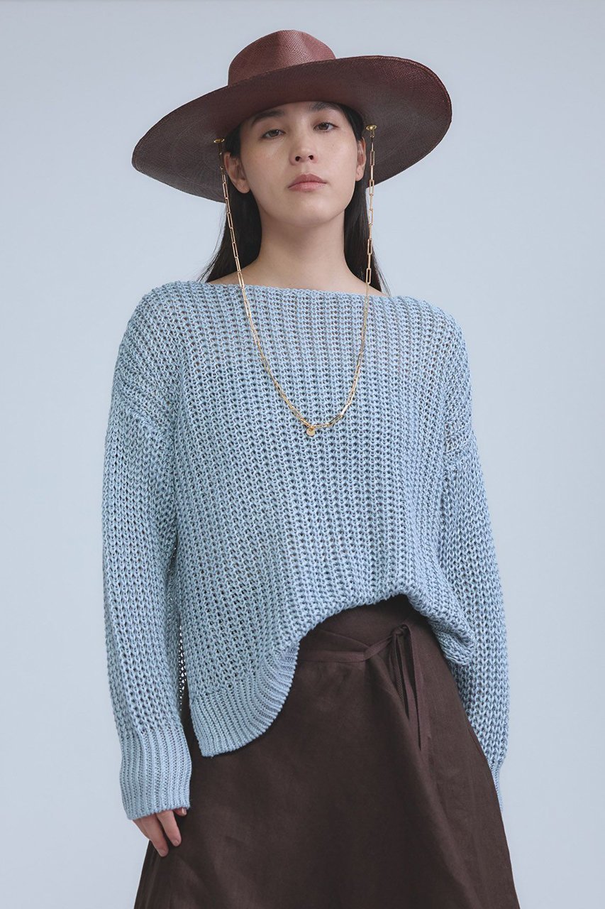 【カオス/Chaos】のウォーダリネンプルオーバー 人気、トレンドファッション・服の通販 founy(ファニー) 　ファッション　Fashion　レディースファッション　Fashion for Women　トップス・カットソー　Cut & Sew Tops　ニット　Knit Tops & Sweaters　カジュアルプルオーバー・ニットトップス　Pullovers & Knit Tops / Casual Pullovers　2026年　2026　インナー　Innerwear　リネン　Linen, Linen Fabric　夏　Summer　春　Spring　S/S・春夏　SS, Spring/Summer, Warm Season　other-5|ID: prp329100004026091 ipo3291000000035428137