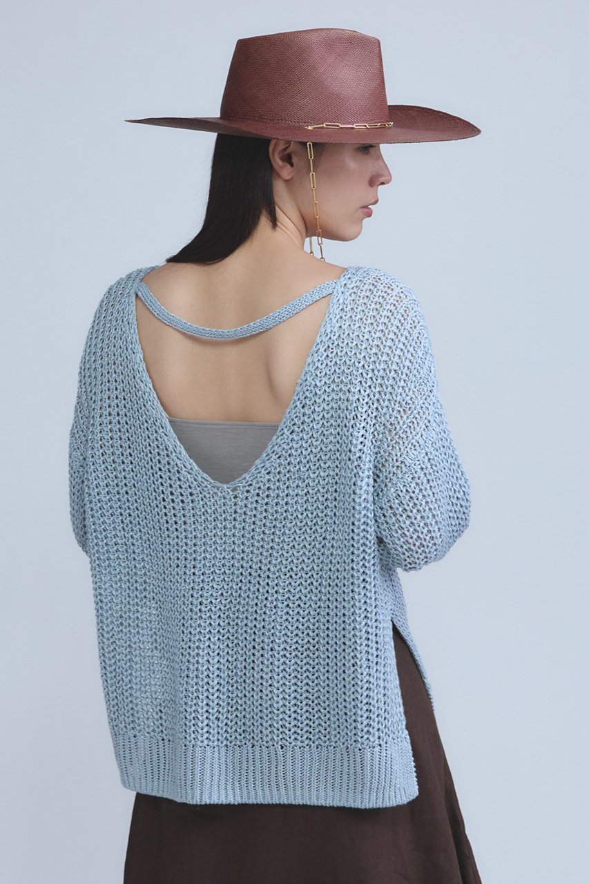 【カオス/Chaos】のウォーダリネンプルオーバー 人気、トレンドファッション・服の通販 founy(ファニー) ファッション Fashion レディースファッション Fashion for Women トップス・カットソー Cut & Sew Tops ニット Knit Tops & Sweaters カジュアルプルオーバー・ニットトップス Pullovers & Knit Tops / Casual Pullovers インナー Innerwear リネン Linen, Linen Fabric other-7|ID: prp329100004026091 ipo3291000000036836593