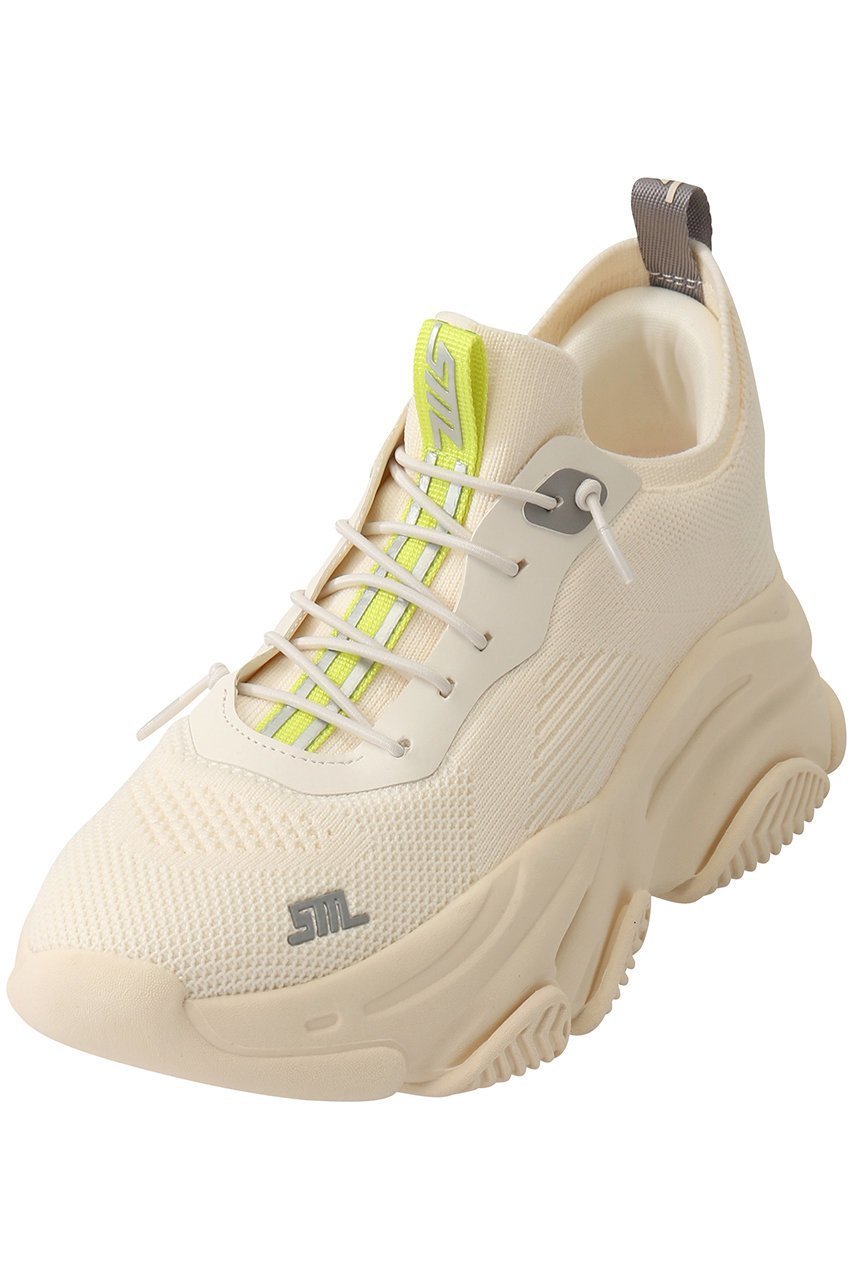 【スティーブマデン/STEVE MADDEN】のVAULT 1 ボリュームソールニットスニーカー インテリア・キッズ・メンズ・レディースファッション・服の通販 founy(ファニー) 　ファッション　Fashion　レディースファッション　Fashion for Women　トップス・カットソー　Cut & Sew Tops　ニット　Knit Tops & Sweaters　スニーカー　Sneakers, Trainers　トレンド　Trend, Trending Now　バランス　Balance, Style Balance　フレア　Flare, Flared　ワイド　Wide, Wide Fit　再入荷　Restock / Back in Stock　ボーン|ID: prp329100004026106 ipo3291000000032770097