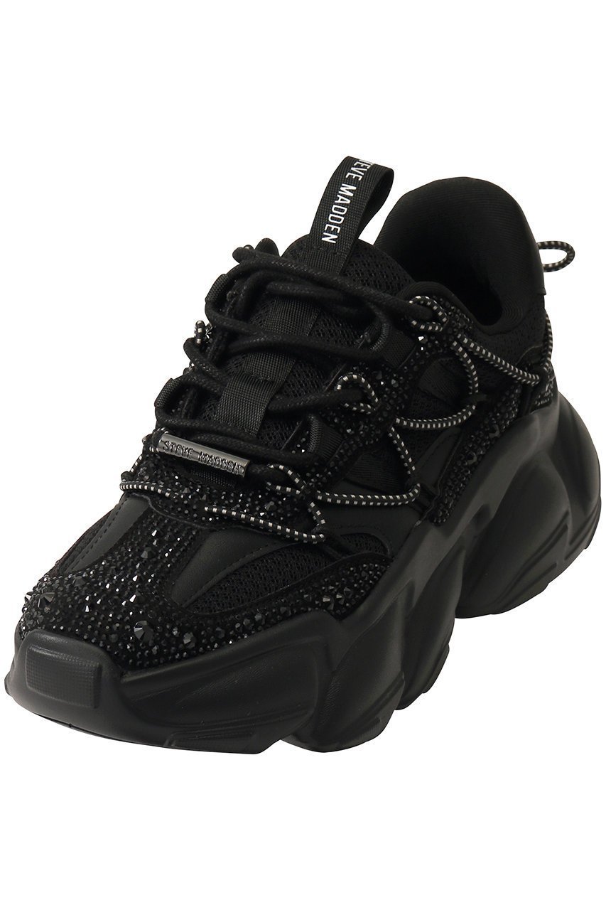 【スティーブマデン/STEVE MADDEN】のSPECTATOR-R ユニークソールストーンスニ―カー インテリア・キッズ・メンズ・レディースファッション・服の通販 founy(ファニー) ファッション Fashion レディースファッション Fashion for Women ストーン Stone, Gem-Like スニーカー Sneakers, Trainers トレンド Trend, Trending Now ボトム Bottoms, Lower Wear リュクス Luxury, Elegant, High-End, Chic ワイド Wide, Wide Fit ブラック|ID: prp329100004026107 ipo3291000000036037539